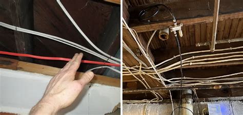 running electrical wires in basement